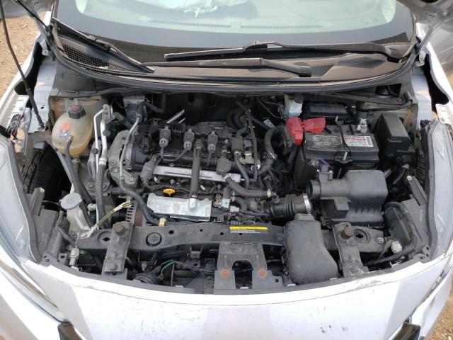 3N1CN8EV2ML827995 - 2021 NISSAN VERSA SV SILVER photo 11