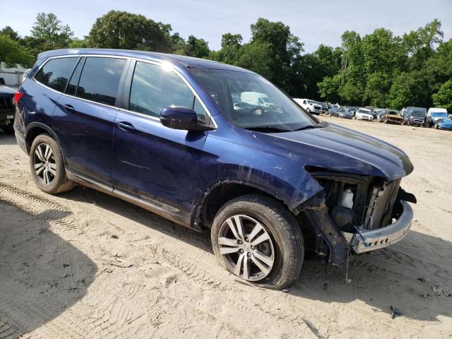 5FNYF6H77GB103241 - 2016 HONDA PILOT EXLN BLUE photo 4