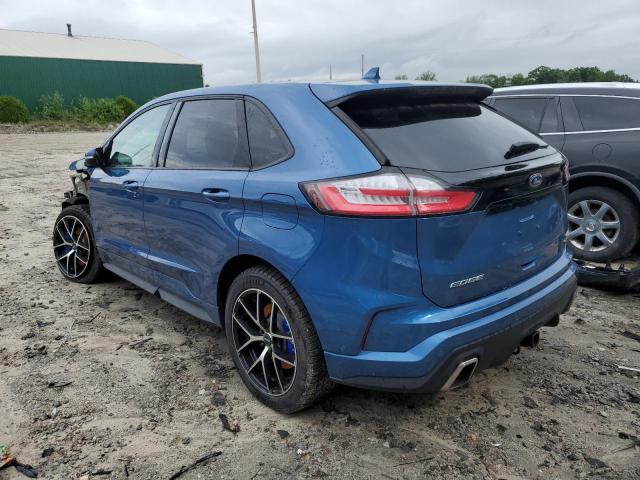 2FMPK4AP6KBC52425 - 2019 FORD EDGE ST BLUE photo 2