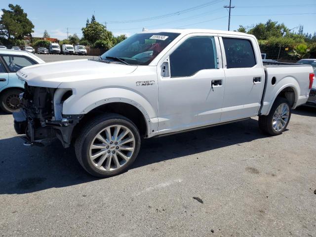 1FTEW1EG8JFC29007 - 2018 FORD F150 SUPERCREW WHITE photo 1