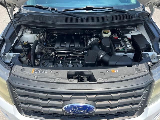 1FM5K8AR1HGD06781 - 2017 FORD EXPLORER POLICE INTERCEPTOR WHITE photo 14