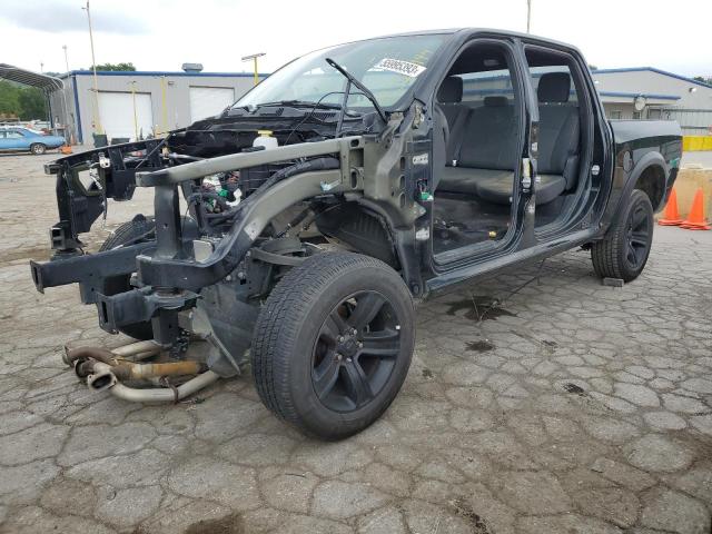 1C6RR7LG5NS247094 - 2022 RAM 1500 CLASS SLT შავი ფოტო 1