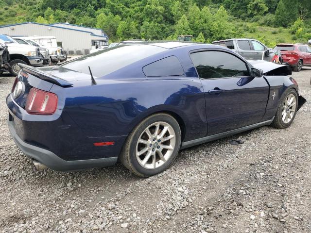 1ZVBP8AM0B5124227 - 2011 FORD MUSTANG BLUE photo 3