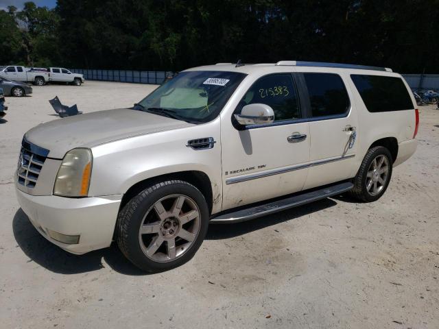 1GYFK26209R203059 - 2009 CADILLAC ESCALADE ESV LUXURY CREAM photo 1