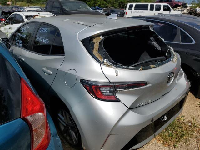 JTNK4RBE8K3013392 - 2019 TOYOTA COROLLA SE SILVER photo 2