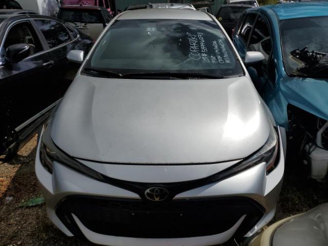 JTNK4RBE8K3013392 - 2019 TOYOTA COROLLA SE SILVER photo 5