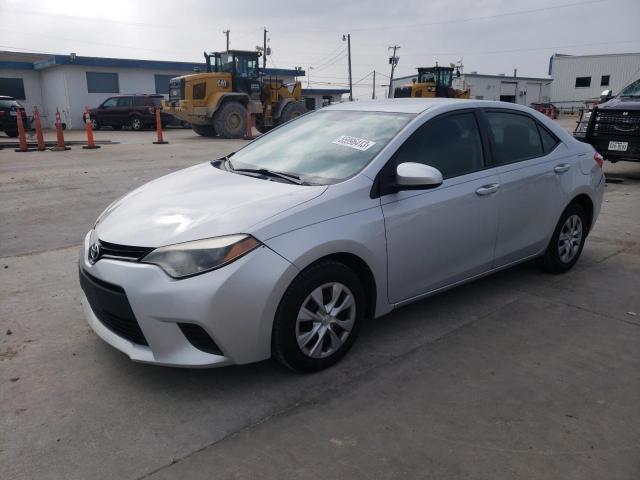 2T1BURHEXGC506887 - 2016 TOYOTA COROLLA L SILVER photo 1