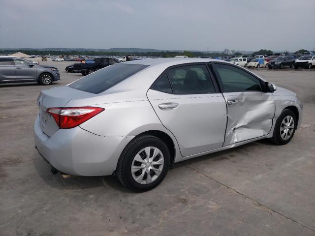 2T1BURHEXGC506887 - 2016 TOYOTA COROLLA L SILVER photo 3