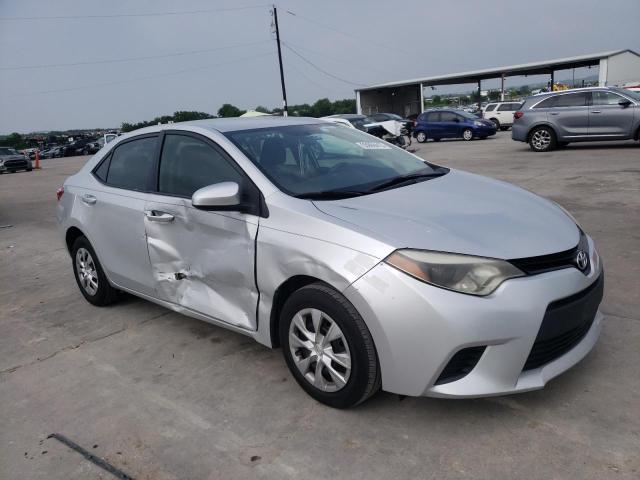 2T1BURHEXGC506887 - 2016 TOYOTA COROLLA L SILVER photo 4