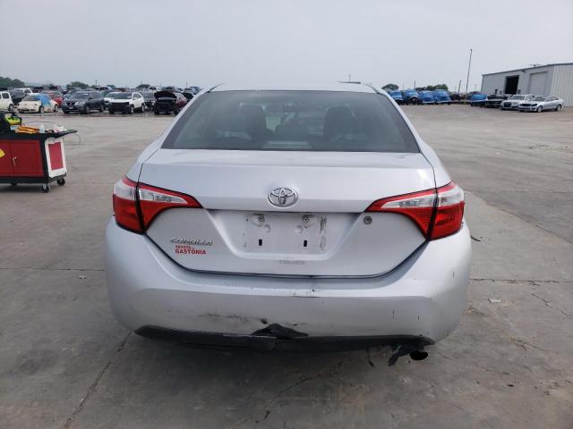 2T1BURHEXGC506887 - 2016 TOYOTA COROLLA L SILVER photo 6