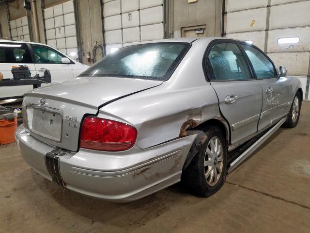 KMHWF35H73A764950 - 2003 HYUNDAI SONATA GLS  photo 4