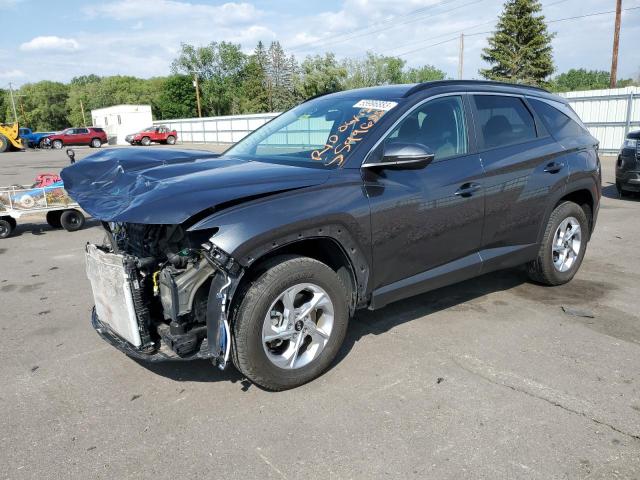 5NMJBCAE0NH116798 - 2022 HYUNDAI TUCSON SEL CHARCOAL photo 1