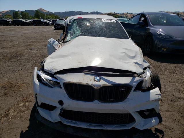 WBS2U7C04M7G66059 - 2021 BMW M2 COMPETITION WHITE photo 5