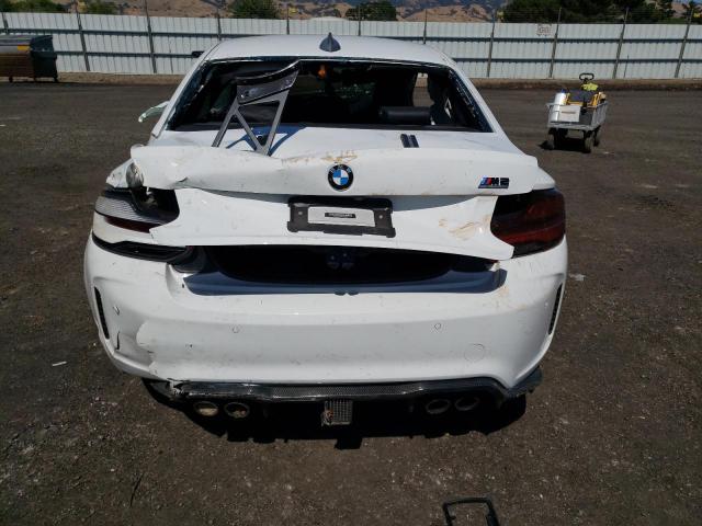 WBS2U7C04M7G66059 - 2021 BMW M2 COMPETITION WHITE photo 6
