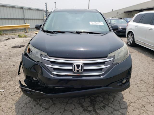 2HKRM4H76DH650707 - 2013 HONDA CR-V EXL BLACK photo 5