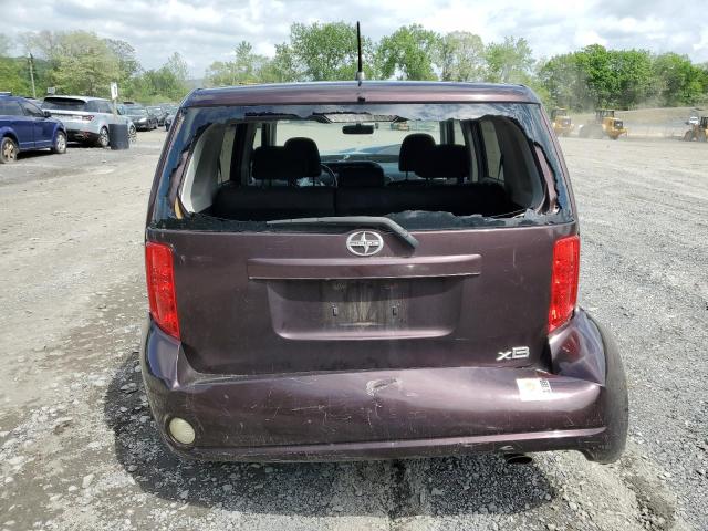 JTLKE50E481051448 - 2008 TOYOTA SCION XB 栗色 照片 6