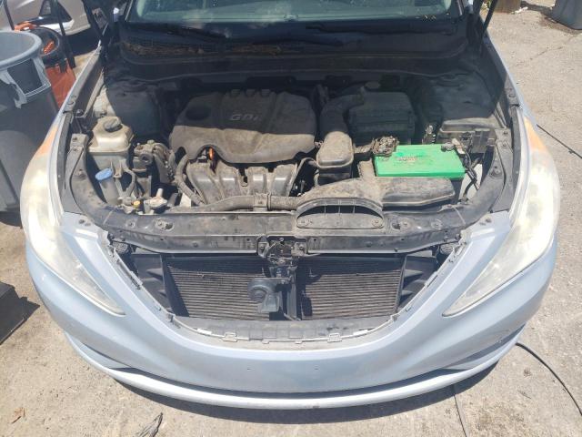 5NPEB4AC4DH739445 - 2013 HYUNDAI SONATA GLS SILVER photo 11