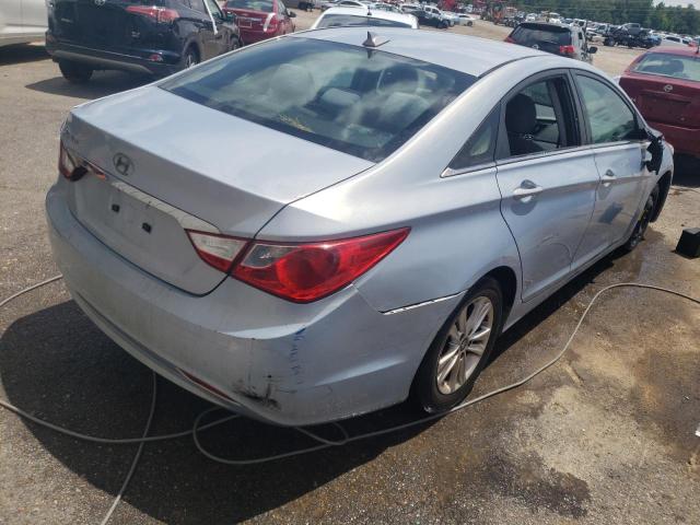 5NPEB4AC4DH739445 - 2013 HYUNDAI SONATA GLS SILVER photo 3