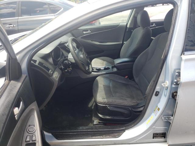 5NPEB4AC4DH739445 - 2013 HYUNDAI SONATA GLS SILVER photo 7