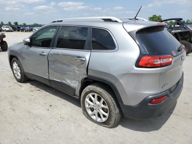 1C4PJLCB2FW531782 - 2015 JEEP CHEROKEE LATITUDE SILVER photo 2