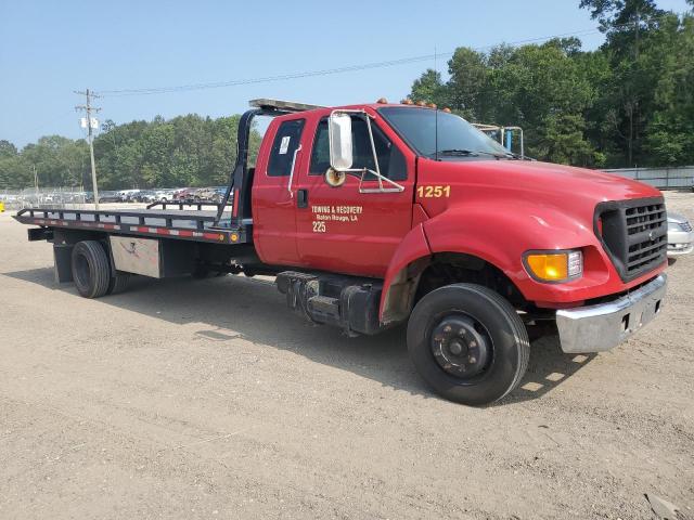 3FDNX65Y81MA90768 - 2001 FORD F650 SUPER DUTY RED photo 1