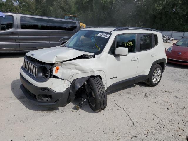 ZACCJABB5JPH25085 - 2018 JEEP RENEGADE LATITUDE WHITE photo 1