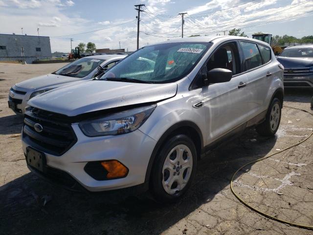 1FMCU0F73JUA61421 - 2018 FORD ESCAPE S SILVER photo 1