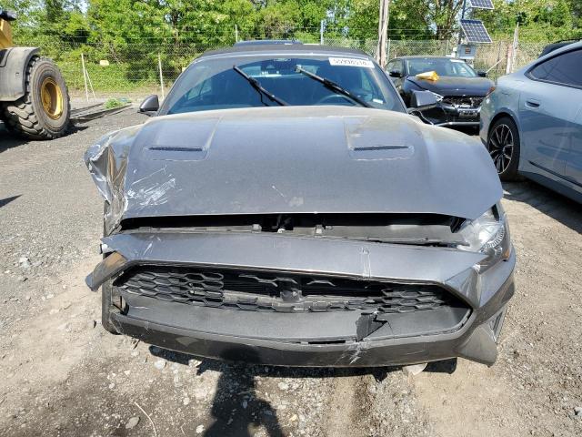 1FATP8UH5N5124112 - 2022 FORD MUSTANG GRAY photo 5