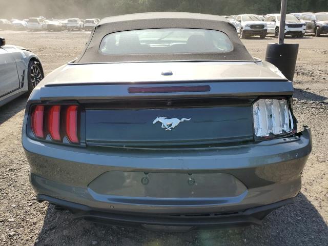 1FATP8UH5N5124112 - 2022 FORD MUSTANG GRAY photo 6