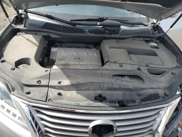 2T2BK1BA3DC174084 - 2013 LEXUS RX 350 BASE SILVER photo 11