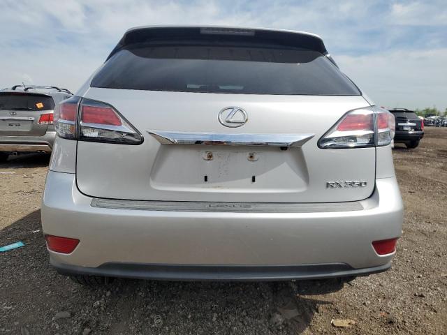 2T2BK1BA3DC174084 - 2013 LEXUS RX 350 BASE SILVER photo 6