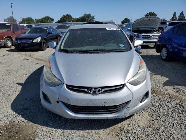 5NPDH4AE6DH200434 - 2013 HYUNDAI ELANTRA GLS SILVER photo 5