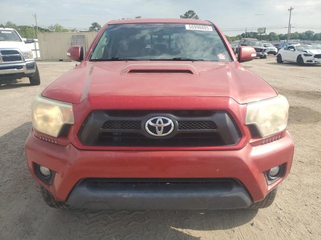 5TFJU4GN2EX055792 - 2014 TOYOTA TACOMA DOUBLE CAB PRERUNNER RED photo 5
