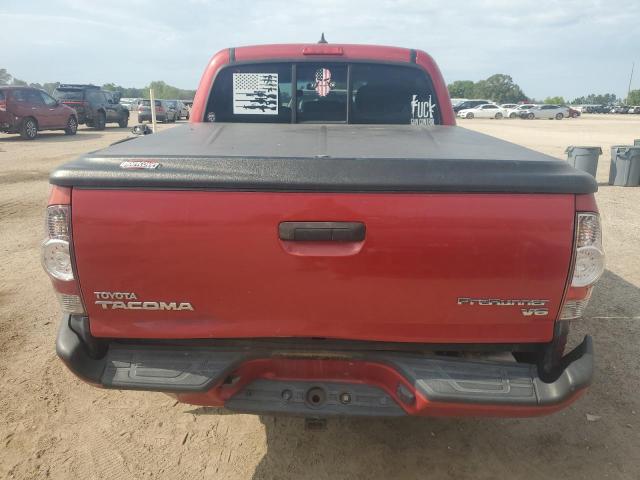 5TFJU4GN2EX055792 - 2014 TOYOTA TACOMA DOUBLE CAB PRERUNNER RED photo 6