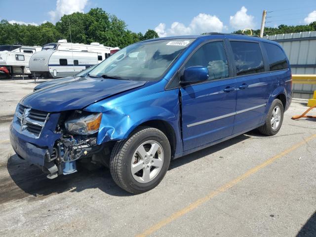 2D4RN5D19AR412095 - 2010 DODGE GRAND CARA SXT BLUE photo 1