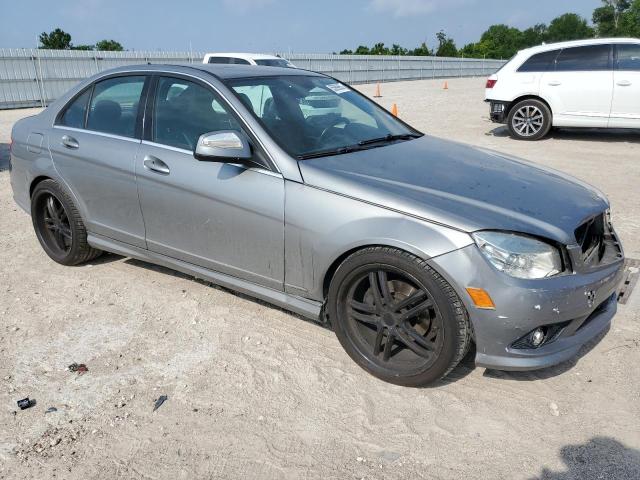 WDDGF81X19R063114 - 2009 MERCEDES-BENZ C 300 4MATIC GRAY photo 4