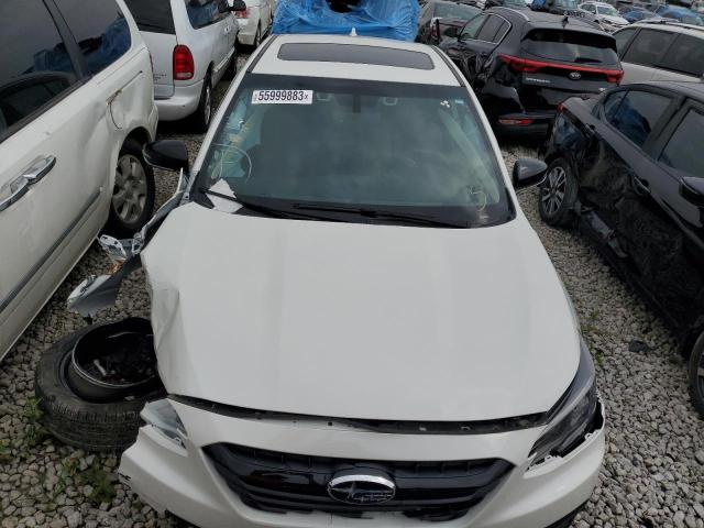 4S3BWAH62N3021007 - 2022 SUBARU LEGACY SPORT WHITE photo 5