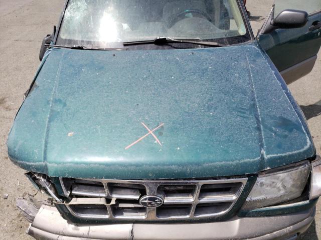 JF1SF6550WH755311 - 1998 SUBARU FORESTER S GREEN photo 12