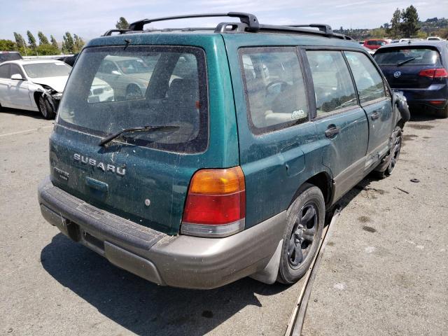 JF1SF6550WH755311 - 1998 SUBARU FORESTER S GREEN photo 3