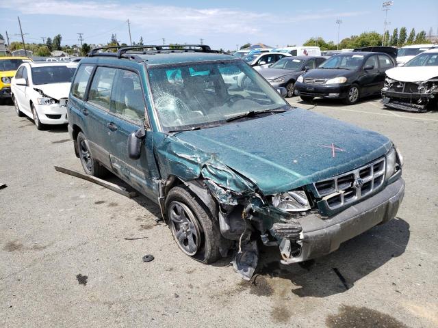 JF1SF6550WH755311 - 1998 SUBARU FORESTER S GREEN photo 4