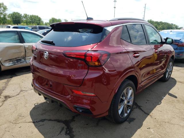 KL4MMESL0PB073422 - 2023 BUICK ENCORE GX SELECT MAROON photo 3