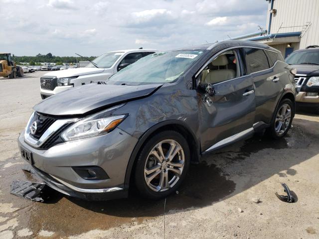 5N1AZ2MH5GN160602 - 2016 NISSAN MURANO S GRAY photo 1