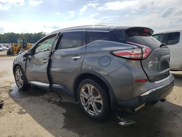 5N1AZ2MH5GN160602 - 2016 NISSAN MURANO S GRAY photo 2