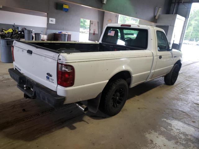 1FTYR10UX4PA54890 - 2004 FORD RANGER WHITE photo 3