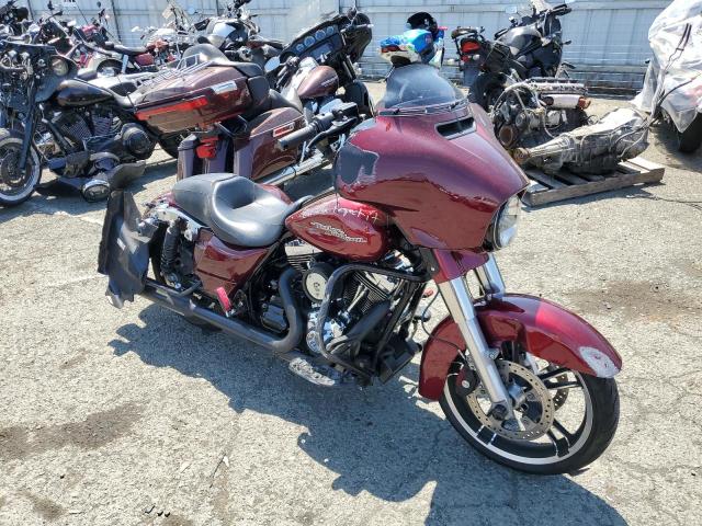 1HD1KRM16EB653724 - 2014 HARLEY-DAVIDSON FLHXS STREET GLIDE SPECIAL BURGUNDY photo 1