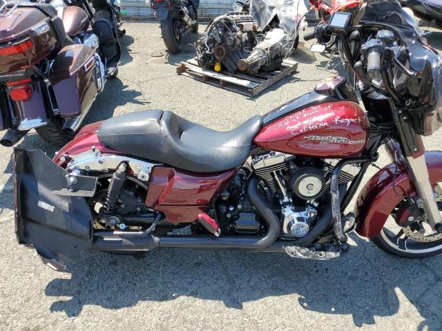 1HD1KRM16EB653724 - 2014 HARLEY-DAVIDSON FLHXS STREET GLIDE SPECIAL BURGUNDY photo 9