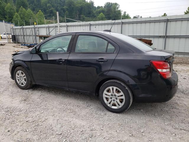 1G1JB5SH6H4136144 - 2017 CHEVROLET SONIC LS 黑色 照片 2