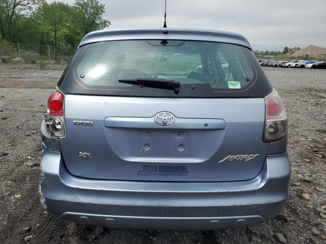 2T1KR32EX5C441088 - 2005 TOYOTA COROLLA MA XR BLUE photo 6