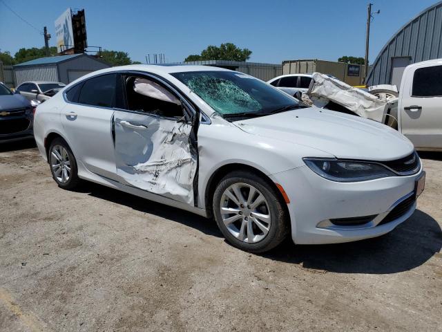 1C3CCCAB0FN728259 - 2015 CHRYSLER 200 LIMITED WHITE photo 4