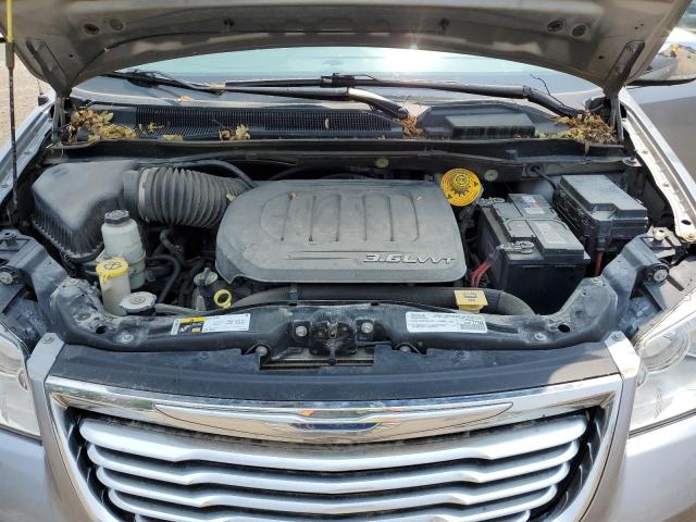 2C4RC1CG9FR743719 - 2015 CHRYSLER TOWN & COU TOURING L SILVER photo 12